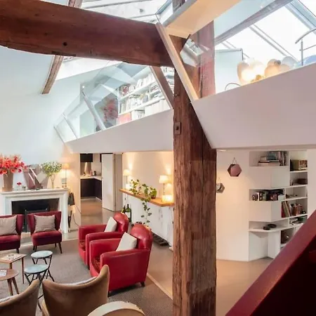 Apartment Sacre-coeur View Skylight Haven *